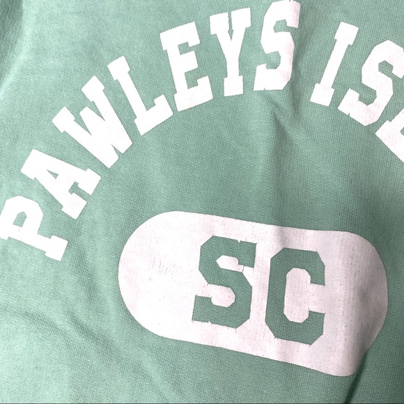 Pawleys island South Carolina mint sweatshirt/s - Picture 2 of 6